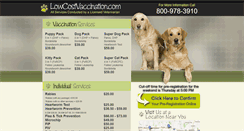 Desktop Screenshot of lowcostvaccination.com